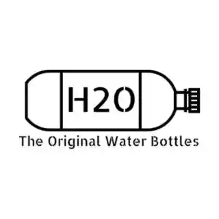H2O Water Bottles logo