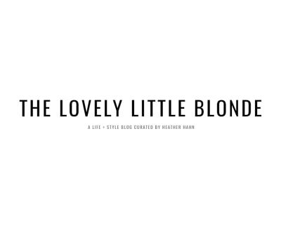 Shop The Lovely Little Blonde logo