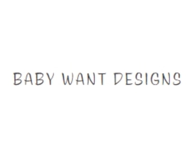Shop Baby Want Designs logo
