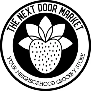 The Next Door Market Grocery logo