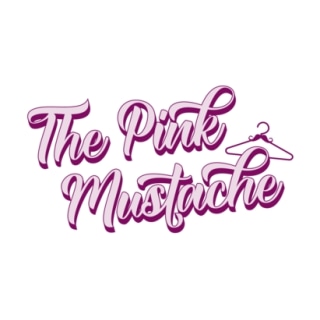 thepinkmustache.com logo