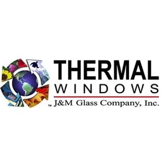 Thermal Windows J & M Glass Company logo