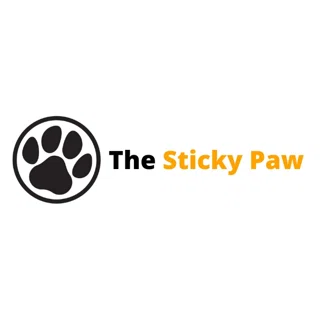 The Sticky Paw logo