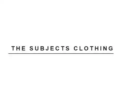 The Subjects Clothing coupon codes