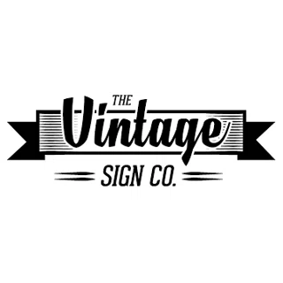 The Vintage Sign Co logo