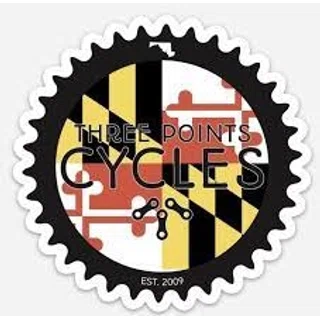 Three Points Cycle logo