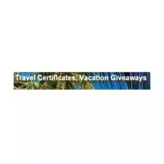Travel Certificates coupon codes