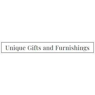 UNIQUE GIFTS AND FURNISHINGS logo