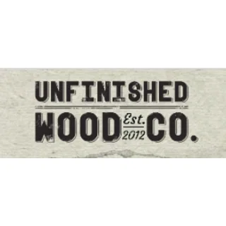 Unfinished Wood Co logo