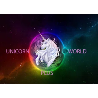 Unicorn World Plus logo