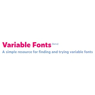 Shop Variable Fonts logo