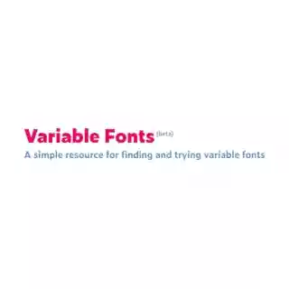 Shop Variable Fonts coupon codes logo