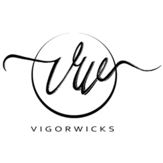 VigorWicks Candle Co. logo