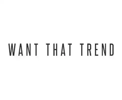 Want That Trend coupon codes