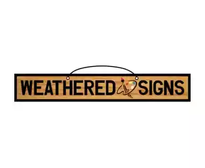Weathered Signs logo