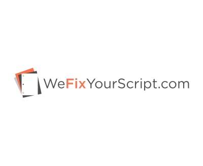 Shop We Fix Your Script logo