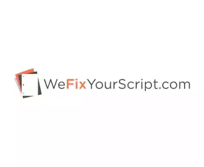 Shop We Fix Your Script coupon codes logo