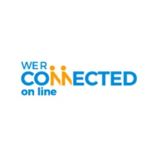 WE R CONNECTED ON LINE logo
