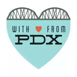 Shop With Love, From PDX logo