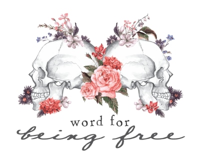 Shop Word For Being Free logo