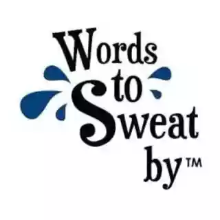 Words to Sweat by logo