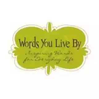 Words You Live By coupon codes
