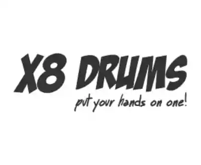 X8 Drums logo