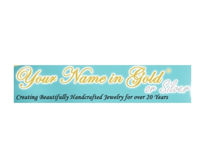 Shop Your Name in Gold logo